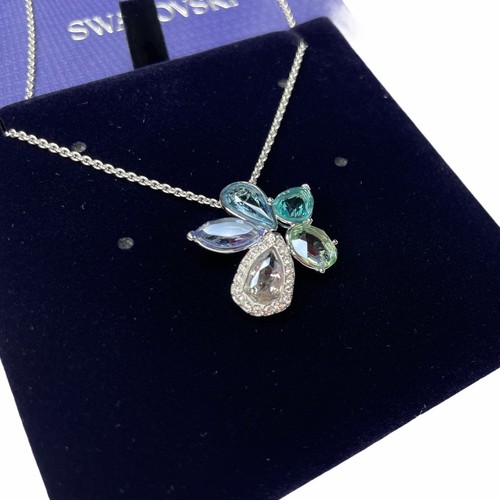 Swarovski Sunny multicolor Necklace Light multi-colored, Rhodium plated - Picture 4 of 11