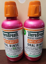 Lot of 2 Thera Breath Anticavity Oral Mouth R...