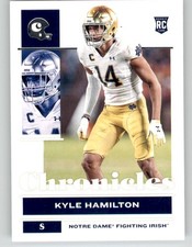 2022 Panini Chronicles Draft Picks Kyle Hamilton RC #4 BAL