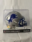 Barry Sanders Signed Detroit Lions Mini Helmet Schwartz Auth
