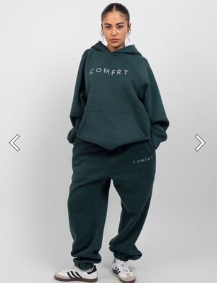 COMFRT Brand Heavyweight Tranquil Hoodie, Size 2XL, Limited Edition Pine Color 