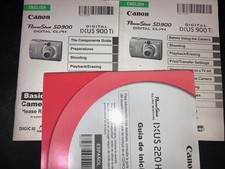 MANUALS for Canon Power Shot SD900 Digital & Elph 300 HS