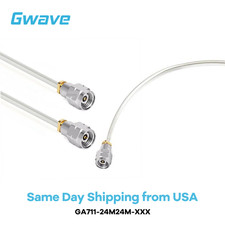 2.4mm Male to 2.4mm Male .086" Semi-flexible Coax Cable, DC-50GHz