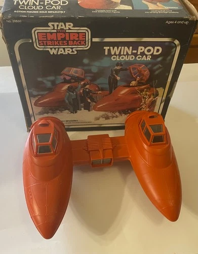 1980 Star Wars The Empire Strikes Back Kenner Twin-Pod Cloud Car w/Box