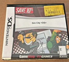 Sim City DS (Nintendo DS) Cartridge and replacement case