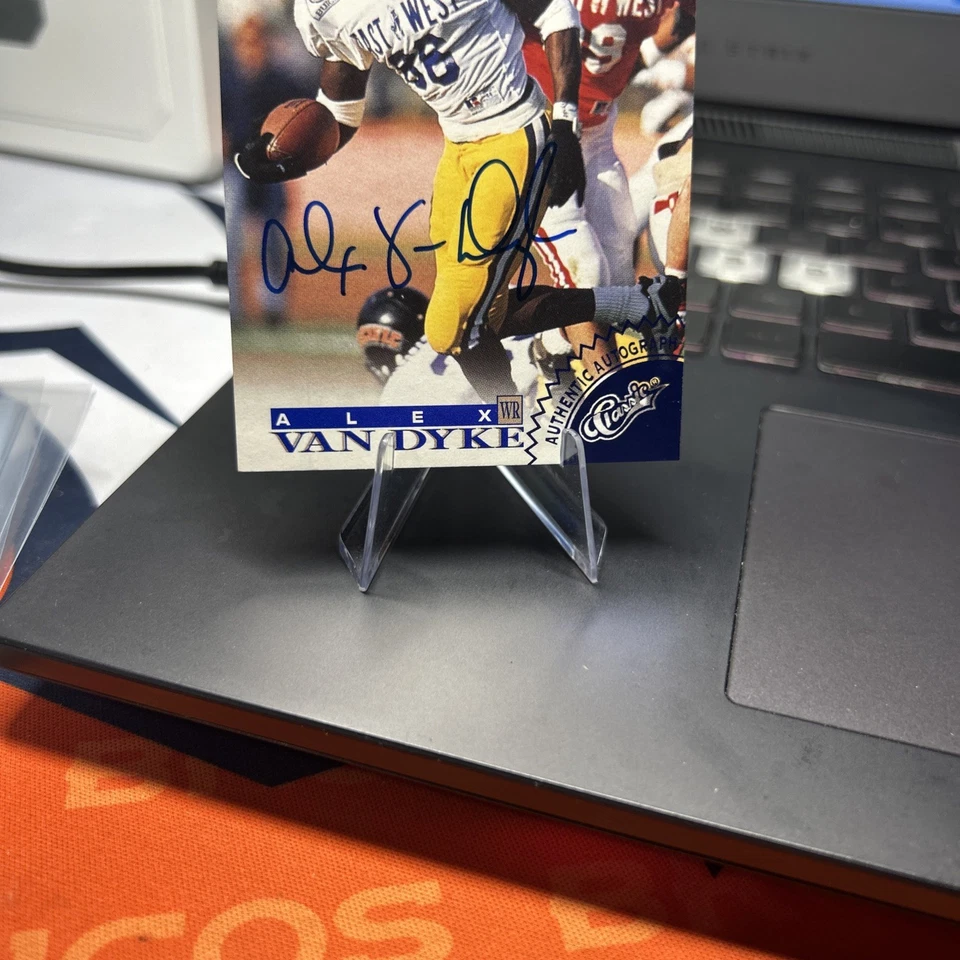 Alex Van Dyke 1996 Classic Proline On Card Auto - Image 3 of 4