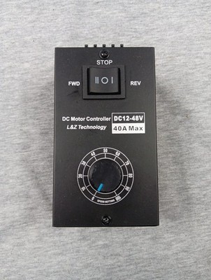 DC Motor Speed Controller PWM 12-48V 40A Brush Motor Adjustment Control Module 1