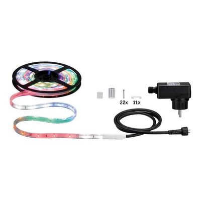 Paulmann WaterLED Stripe Set 5 m IP64/IP67 Multicolor beschichtet 10W Lichtband