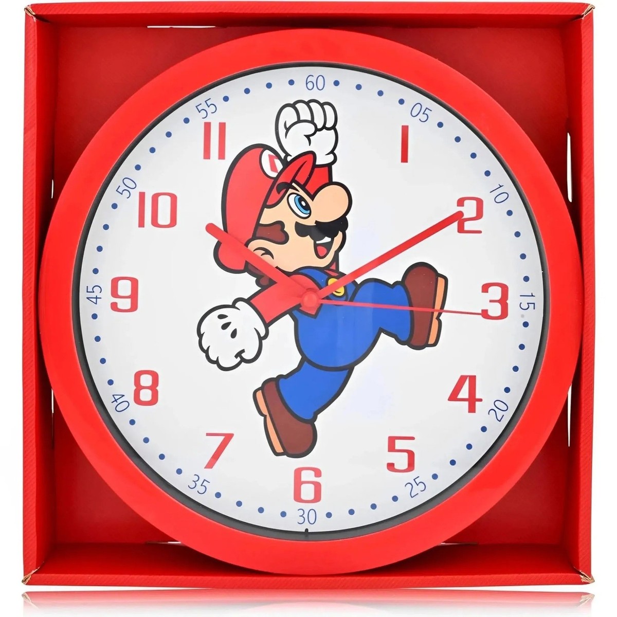 Super Mario Bros. - Jumping Mario Wall Clock (10