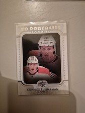 2019-20 Upper Deck Connor Bunnaman UD Portraits Rookie #P-55 Philadelphia Flyers