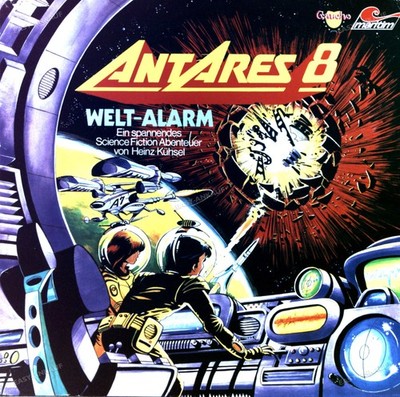 Heinz Kühsel - Antares 8 (Welt-Alarm) LP (VG+/VG) .