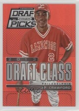 2013 Panini Prizm Perennial Draft Picks Class Red 53/100 JP Crawford #116 3l1