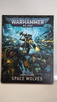 Warhammer 40K: Space Wolves Codex Supplement Hardcover 2020 - RPG Games Workshop