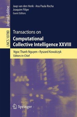 Transactions on Computational Collective Intelligence XXVIII Nguyen (u. a.) Buch