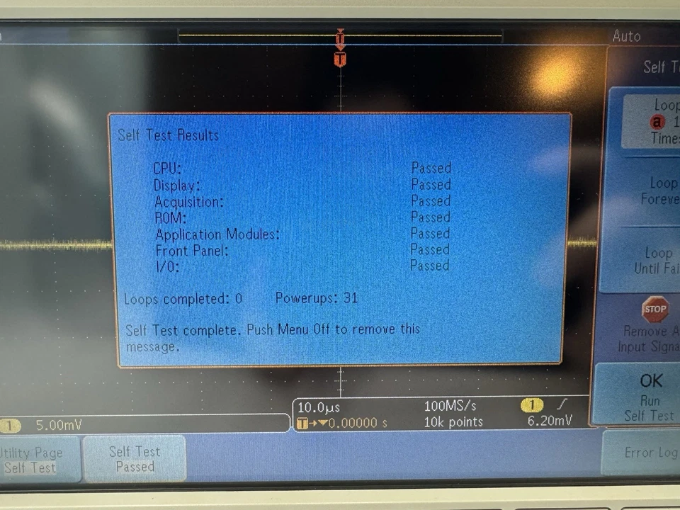 Tektronix DPO3034 300MHz 2.5GS/s Digital Phosphor Oscilloscope w/DPO3EMBD - Image 4 of 4