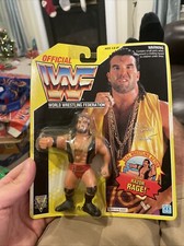 Razor Ramon Hasbro 1993 Wrestling Figure Yellow Card WWF Scott Hall Moc
