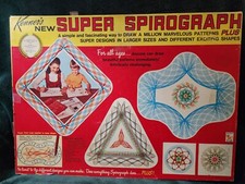 1969 Kenner's Super Spirograph 2400 Partial Replacement Set Pieces/Parts READ
