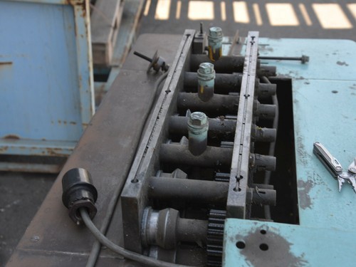 16GA gauge Lockformer Pittsburgh sheet metal lock seam roll forming machine  - Picture 6 of 9