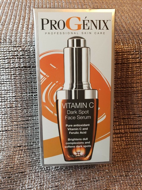 Progenix Vitamin C Face Serum. Brightening Serum for Dark Spots and Sun Damage. 1oz for sale 