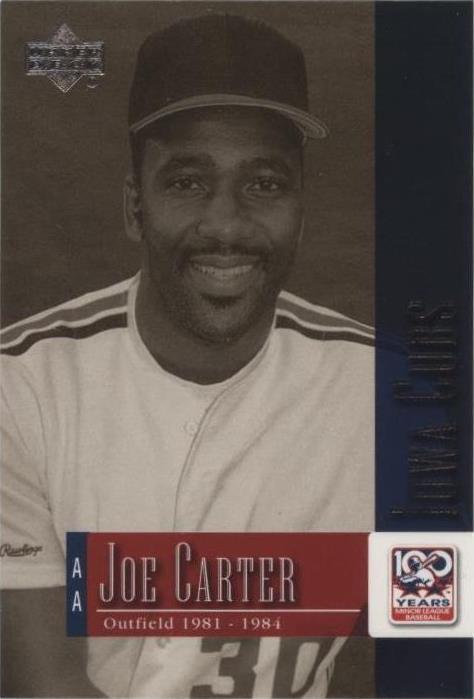2001 Upper Deck Minor League Baseball Centennial - Joe Carter #56 - 1 of 1