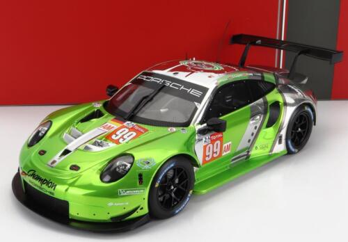 1:18 2018 Le Mans 24 horas LMGTE AM -- #99 Porsche 911 (991) RSR -- modelos IXO - Imagen 1 de 3