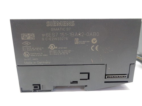 Siemens ET200S 6ES7 151-1BA02-0AB0 Schnittstellenmodul mit Ein-/Ausgangsmodulen - Bild 3 von 11