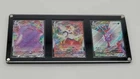Pokemon 3 Card Holder Acrylic Case Framing/Display Quality Original Case Only