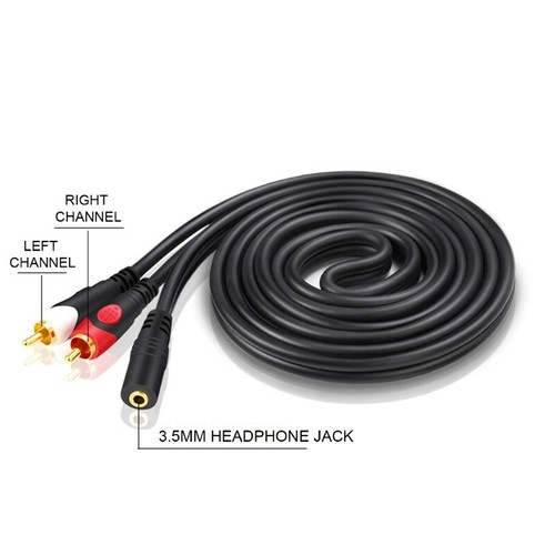 Quality 3.5mm Female Cable 3.5mm Female Cable for Sound Systems - Photo 3/9
