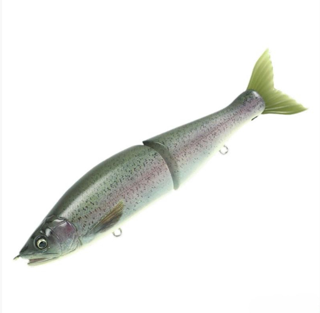 GAN CRAFT Jointed Claw 178 F Belial Rainbow Trout REALIVE Swimbait Glide Bait - Image 3