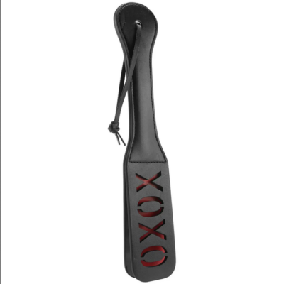 Paddle Simili Cuir Pour BDSM Martinet Fouet - Longueur 32 Cm, Neuf