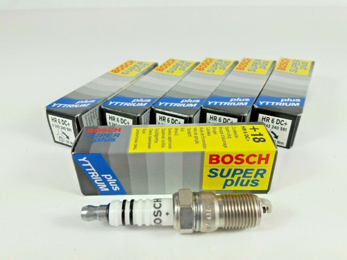 1x BOSCH Spark Plug HR6DC+ 0242240591 PLUS YTTRIUM - Bild 2 von 7