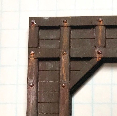 KIT- Línea Ramal Túnel de Madera Portal HO Escala 1:87 Modelo Accesorio de Ferrocarril - Imagen 3 de 6
