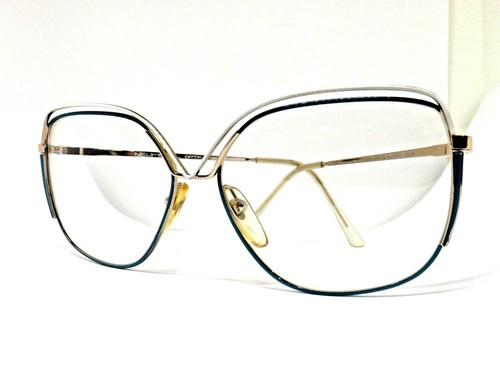 NEUMETAL montatura per occhiali da vista donna made in italy vintage grande  | eBay