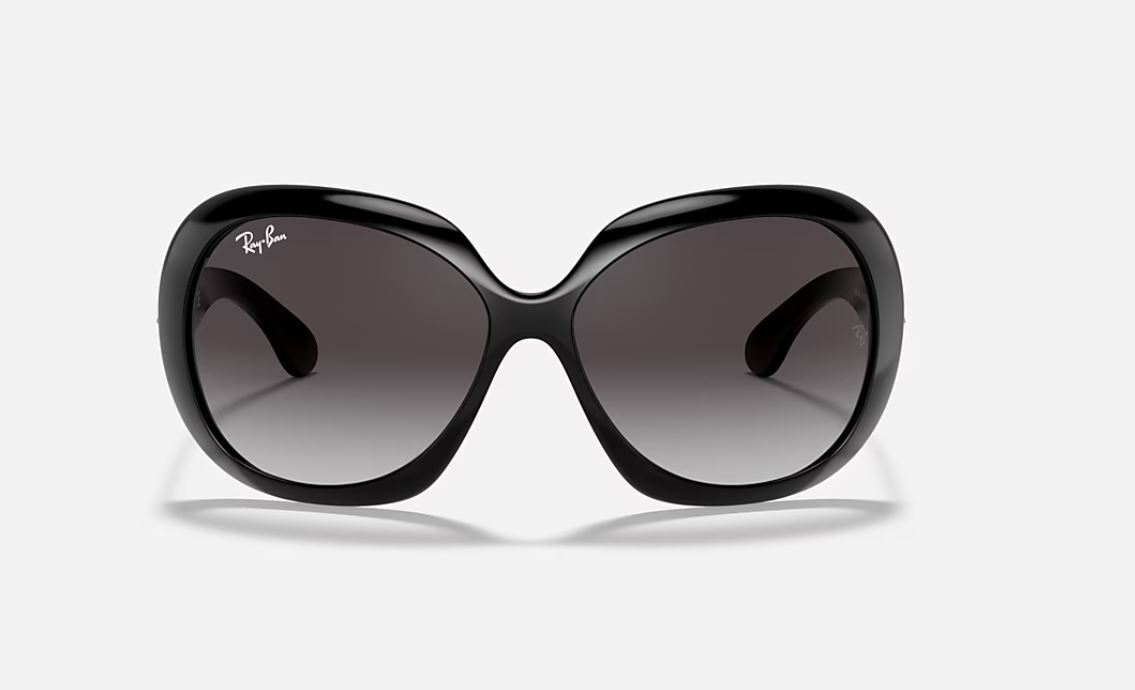 Ray-Ban Jackie Ohh II Black / Grey Gradient 60 mm Sunglasses