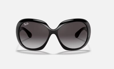 Ray-Ban Jackie Ohh II Black / Grey Gradient 60 mm Sunglasses