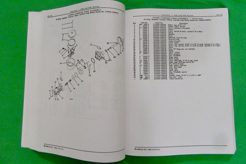 John Deere 420 & 430 Rad & Raupen Traktoren Teilekatalog PC505 Januar 1972 - Bild 10 von 16