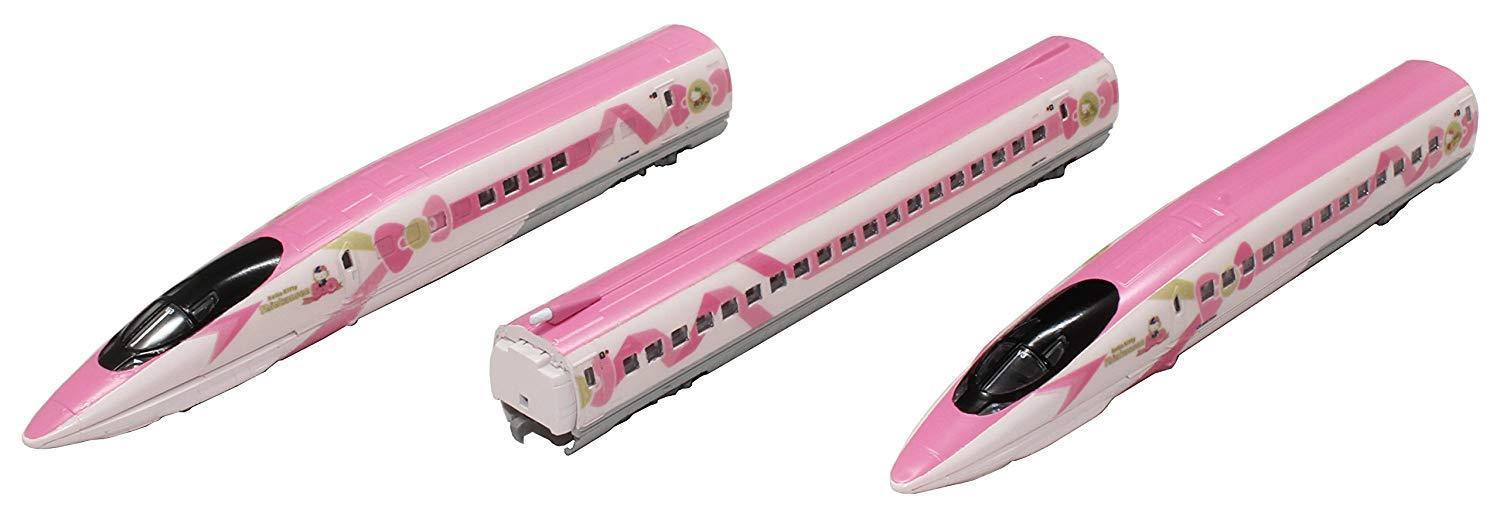 Rokuhan G0043 Z Scala Jr Serie 500 Hello Kitty Shinkansen estrellater Set Giappone Rokuhan G0043 Z Scala Jr Serie 500 Hello Kitty Shinkansen estrellater Set Giappone