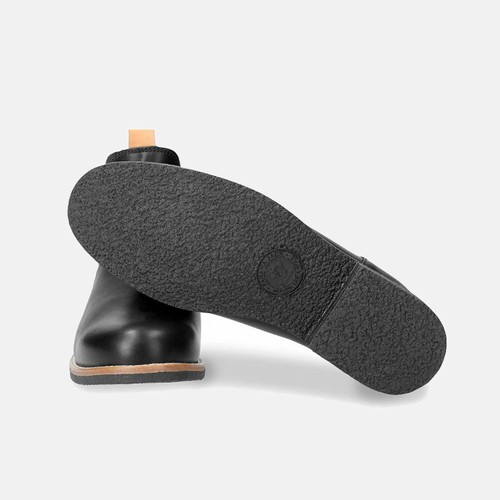 Panama Jack Black Giordana Fur Lined Slip On Boots - Picture 4 of 5