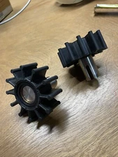 DAYTON 1V340 Bronze Neoprene Replacement Impeller Shaft Assembly Potable Pump 2x