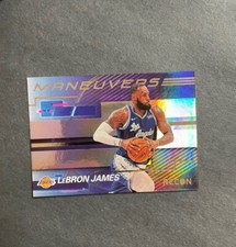 2021 Panini NBA Recon Lebron James Maneuvers *HOLO* Card # 3- Los Angeles Lakers