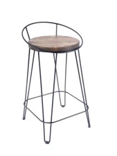 Bar stool for home bar, counter stool chair modern, no assembly required