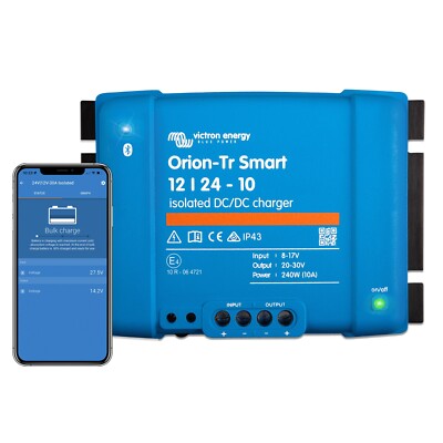 DC-DC Ladebooster Victron Orion Tr 12/24 10A Smart Isoliert Bluetooth 