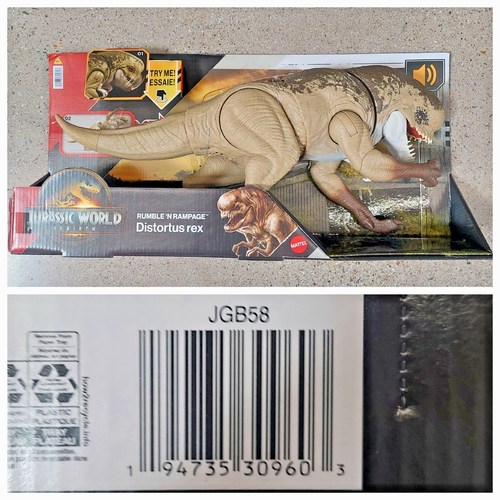 Jurassic World Rebirth Distortus Rex Rumble'n Rampage 22" USA, sofort lieferbar 🆕 - Bild 11 von 11