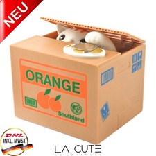 Münzdieb Katzen Spardose Kätzchen-Pfötchen elektrisches Sparschwein