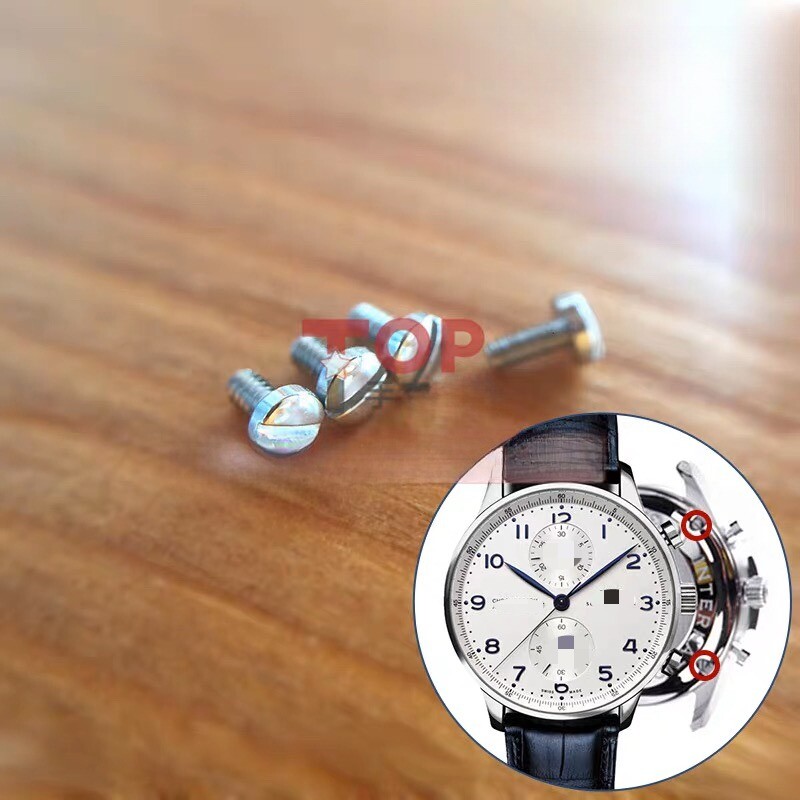 Case Back Watch Screw for IWC Portugieser Chronograph Watch IWC3714