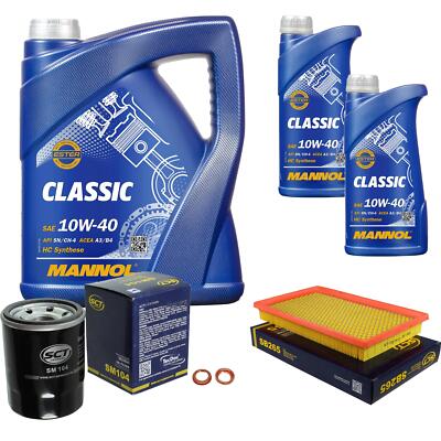 SCT Inspektionspaket 7 L MANNOL Classic 10W-40 für Nissan Maxima/Maxima QX V