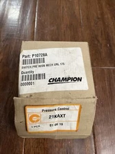 Gardner Denver Champion P10728A Pressure Switch W/DB Mech UNL 140-175 PSI 21KAXT