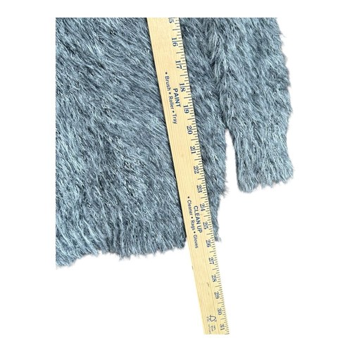 Primark Women's 2XS Gray Furry Sweater Pullover Grunge Street Preppy - Picture 10 of 13