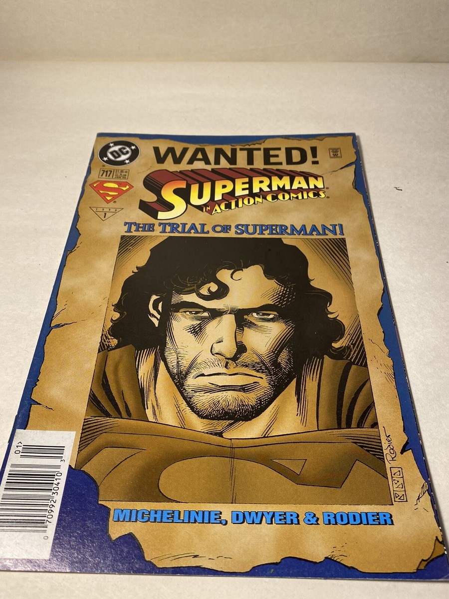 WANTED! Superman In Action Comics #717 & #718 (1996) DC Comic