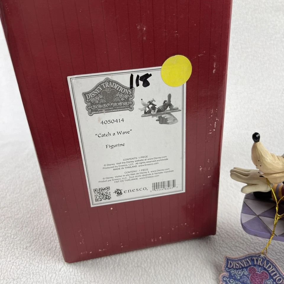 Disney Traditions Jim Shore Goofy Surfing Catch A Wave Figurine 4050414 Showcase - Image 3 of 4